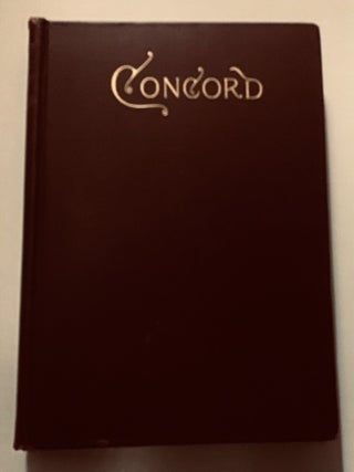 Item #1295 Concord; Historic, Literary, and Picturesque. George Bartlett